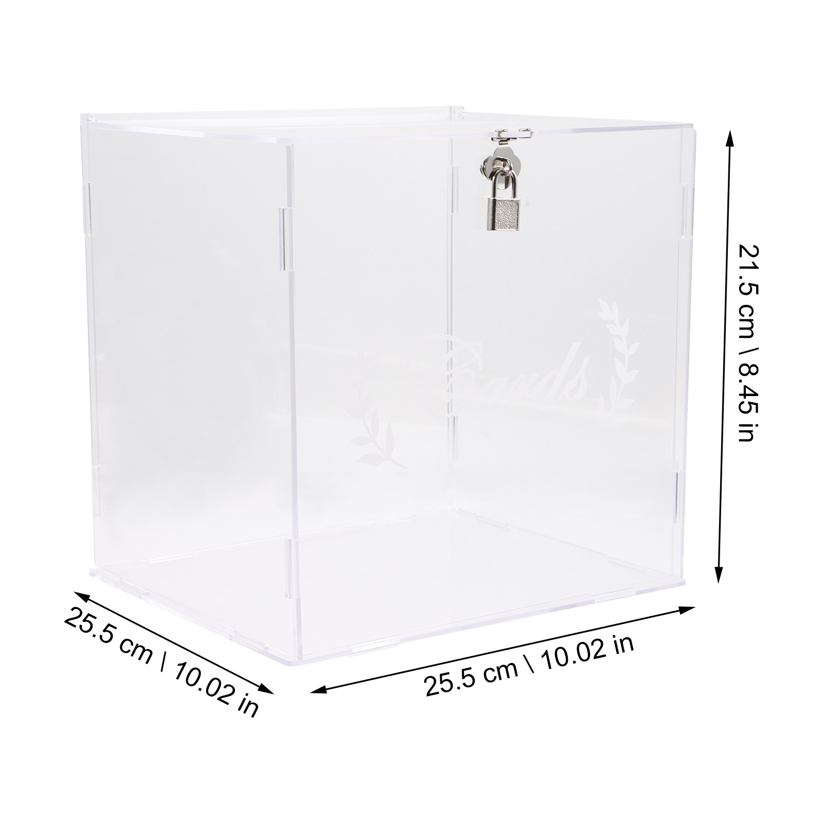 Acrylic Transparent Wedding Ca - огляд і ціна Wedding Card Box